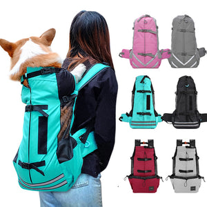 Dog Backpack Reflective Carrier Bags