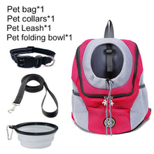 Load image into Gallery viewer, Dog Carrier Bag Travel set
